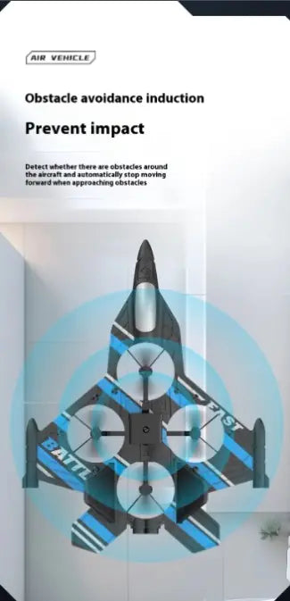 Nouvel avion à bulles télécommandé