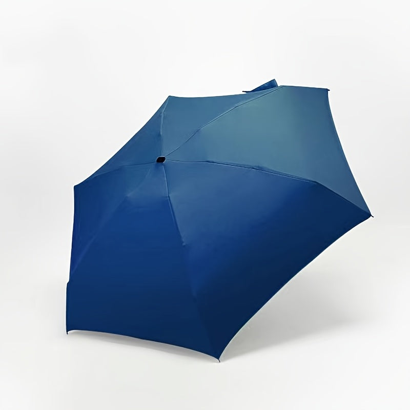 501 Six-Rib Capsule Umbrella: Stylish Windproof and Compact Mini Folding Pocket Umbrella, Perfect for Boys & Girls Outdoor Use – Ideal Mother's Day Gift
