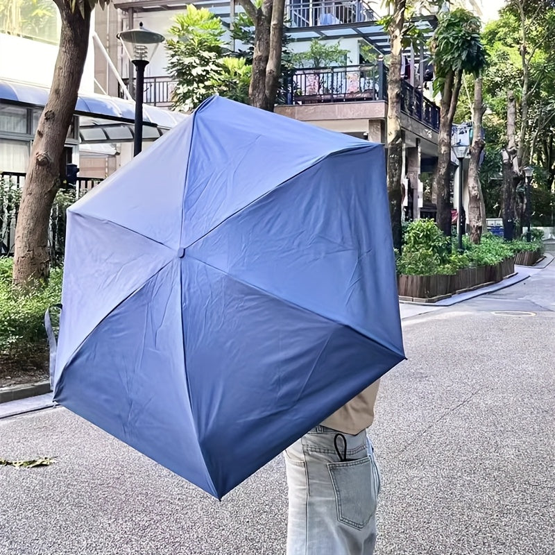 501 Six-Rib Capsule Umbrella: Stylish Windproof and Compact Mini Folding Pocket Umbrella, Perfect for Boys & Girls Outdoor Use – Ideal Mother's Day Gift