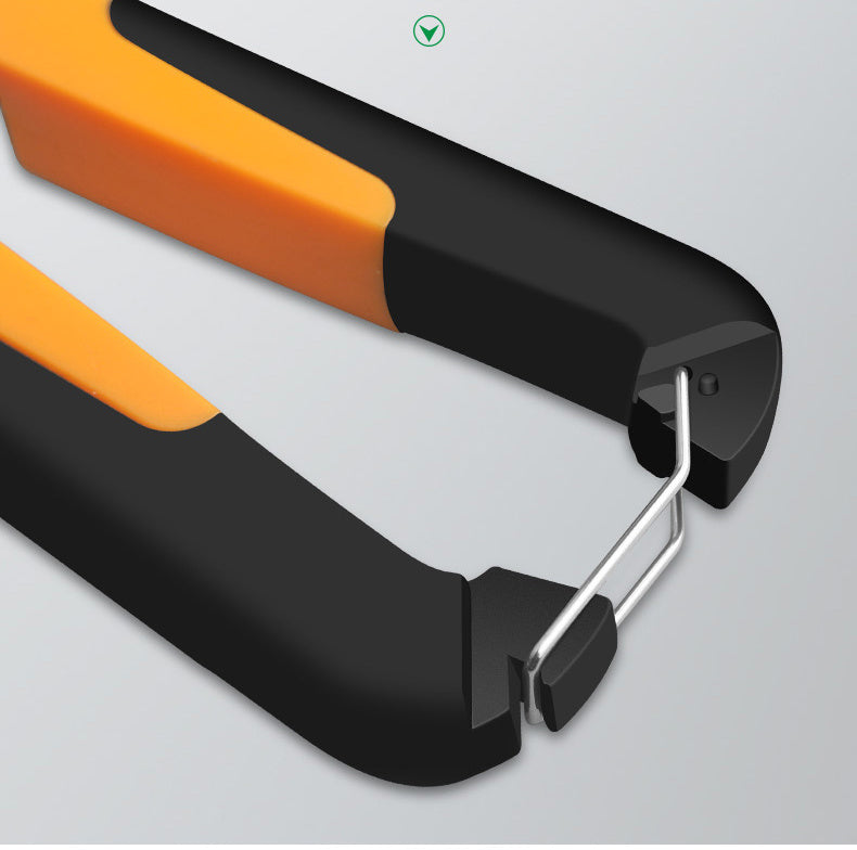 Heavy-Duty Industrial Shears - Professional Scissors & Shears for Cutting Metal Sheets, PVC Pipes, and Tin with Stainless Steel Blades and Ergonomic Handles for Comfortable Grip