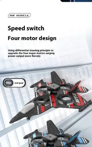 Nouvel avion à bulles télécommandé