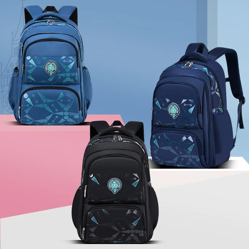 Primary School Backpacks Waterproof Children School Bags For Boys kids Travel Backpack Orthopedic School bag Mochila Infantil