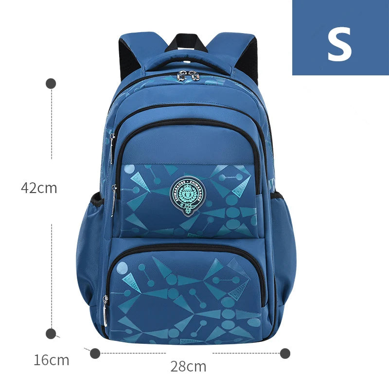 Primary School Backpacks Waterproof Children School Bags For Boys kids Travel Backpack Orthopedic School bag Mochila Infantil