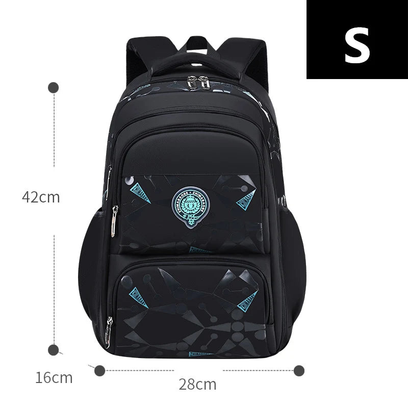 Primary School Backpacks Waterproof Children School Bags For Boys kids Travel Backpack Orthopedic School bag Mochila Infantil