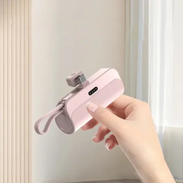 Mini Power Bank sans fil - Charge rapide