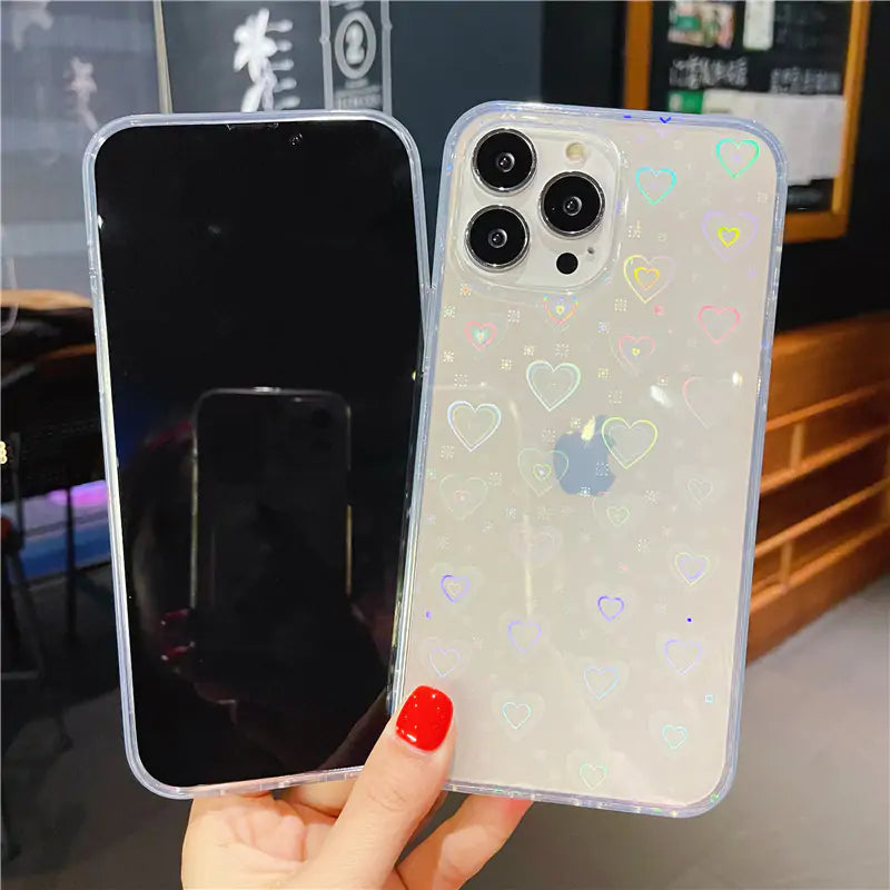 Coque de téléphone à paillettes