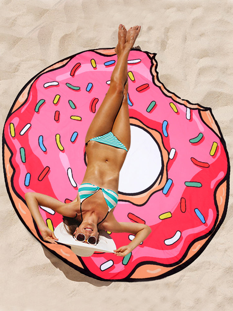 Pridonna Donut Travel Ultralight Beach Towel