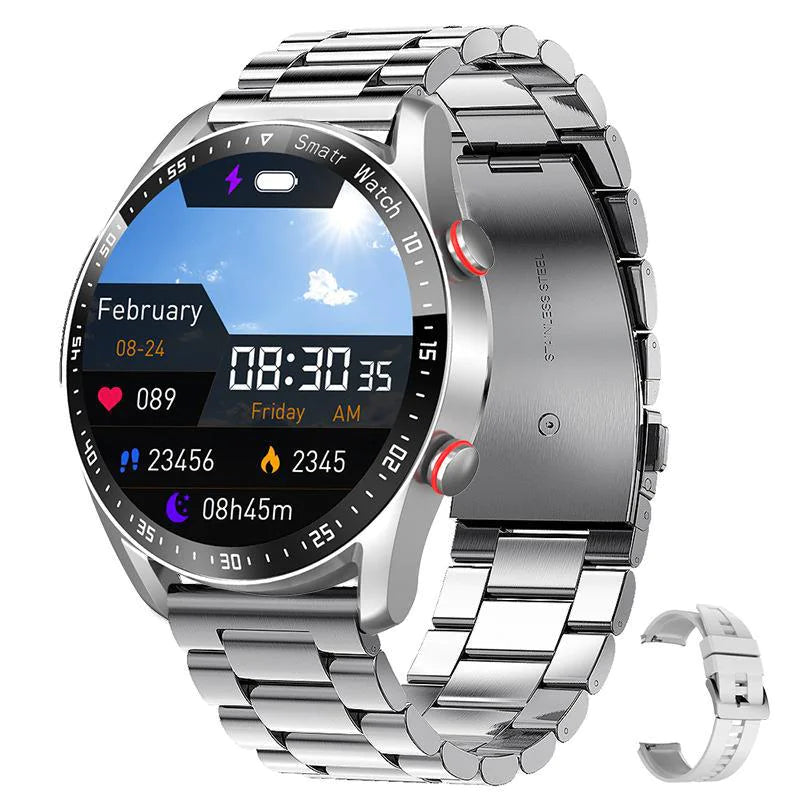 Montre intelligente avec appels Bluetooth