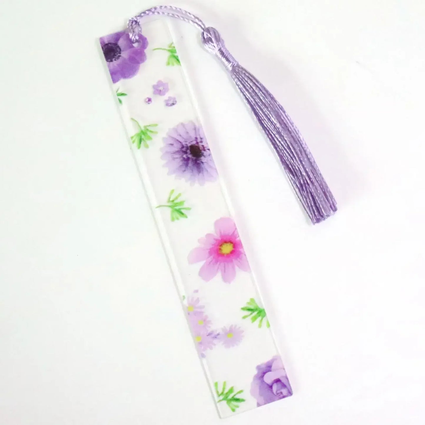 1pc Flower Bookmark Transparent Daisy Epoxy Resin Book Marker Floral Page Marker For Best Friends Back To School Back To School