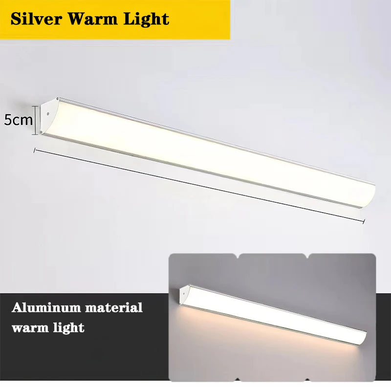 2/1 PCS Led Waterproof Wall Lamp IP65 Outdoor Long Strip Light APP/Remote Control Garden Decoration External Wall Lamps 85V-265V