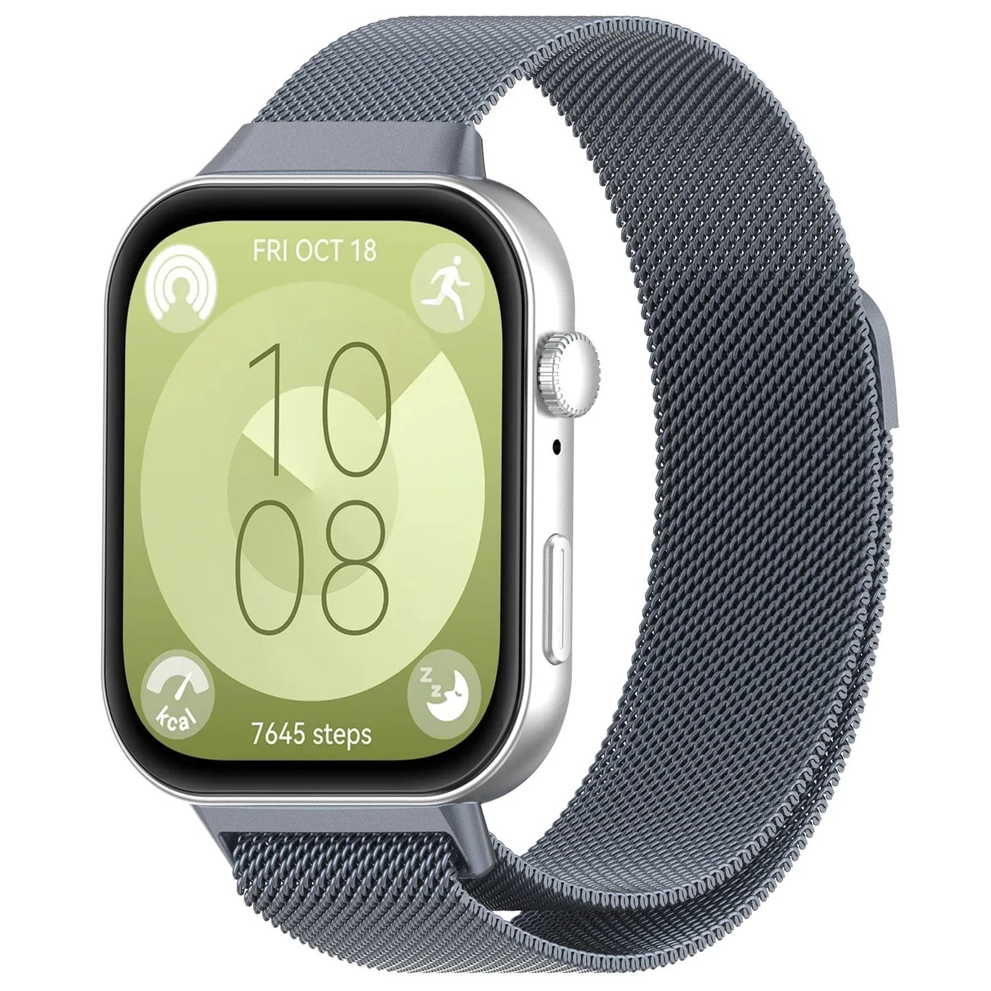 Milanese Loop Strap For Huawei Watch Fit 3 4 4Pro Magnetic Statinless Steel Band Metal Bracelet For Huawei Fit4 4Pro Fit3 Correa
