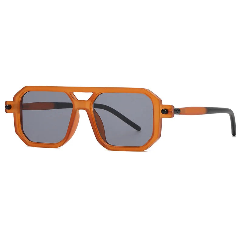 Square Sunglasses For Men Women Blue Light Blocking Shades UV400 Sun Glasses Luxury Thick Frame Eyeglasses Driving Eyewear