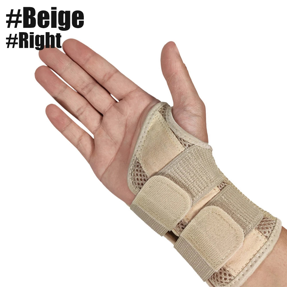 1 PCS Professional Wrist Support Splint Arthritis Band Belt Carpal Tunnel Wrist Brace Sprain Prevention Sports Wrist Protector