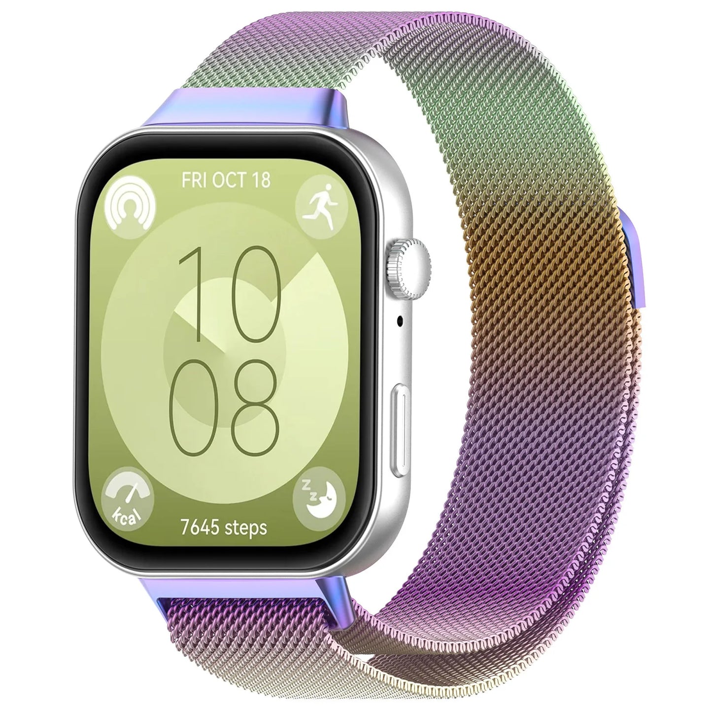Milanese Loop Strap For Huawei Watch Fit 3 4 4Pro Magnetic Statinless Steel Band Metal Bracelet For Huawei Fit4 4Pro Fit3 Correa