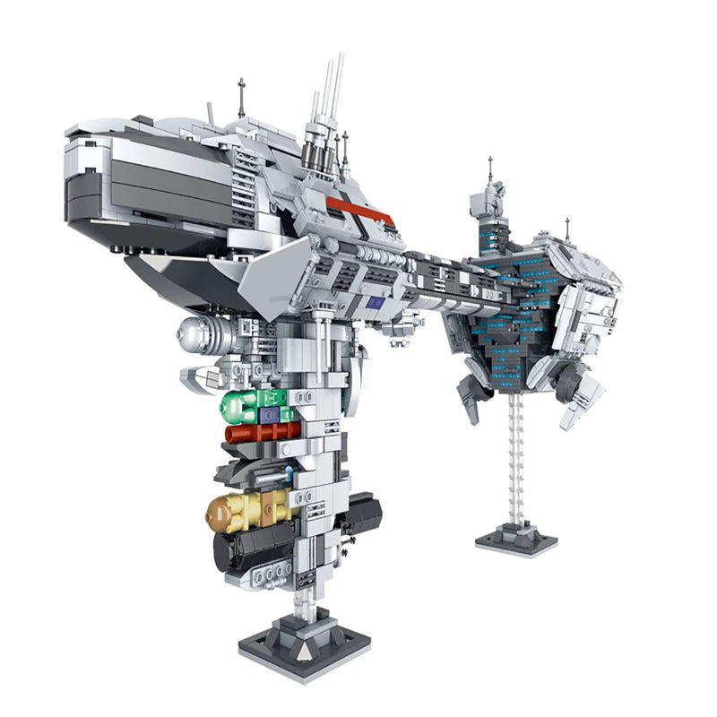 Movie Nebulon-B Escort Frigate spaceship MOC 032001 Aircraft carrier 1988PCS Building Blocks Gifts for Boys Adult Model Set