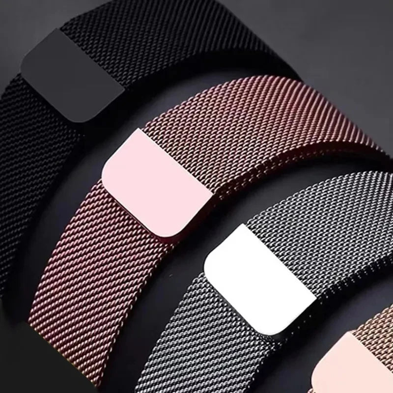 Milanese Loop Strap For Huawei Watch Fit 3 4 4Pro Magnetic Statinless Steel Band Metal Bracelet For Huawei Fit4 4Pro Fit3 Correa