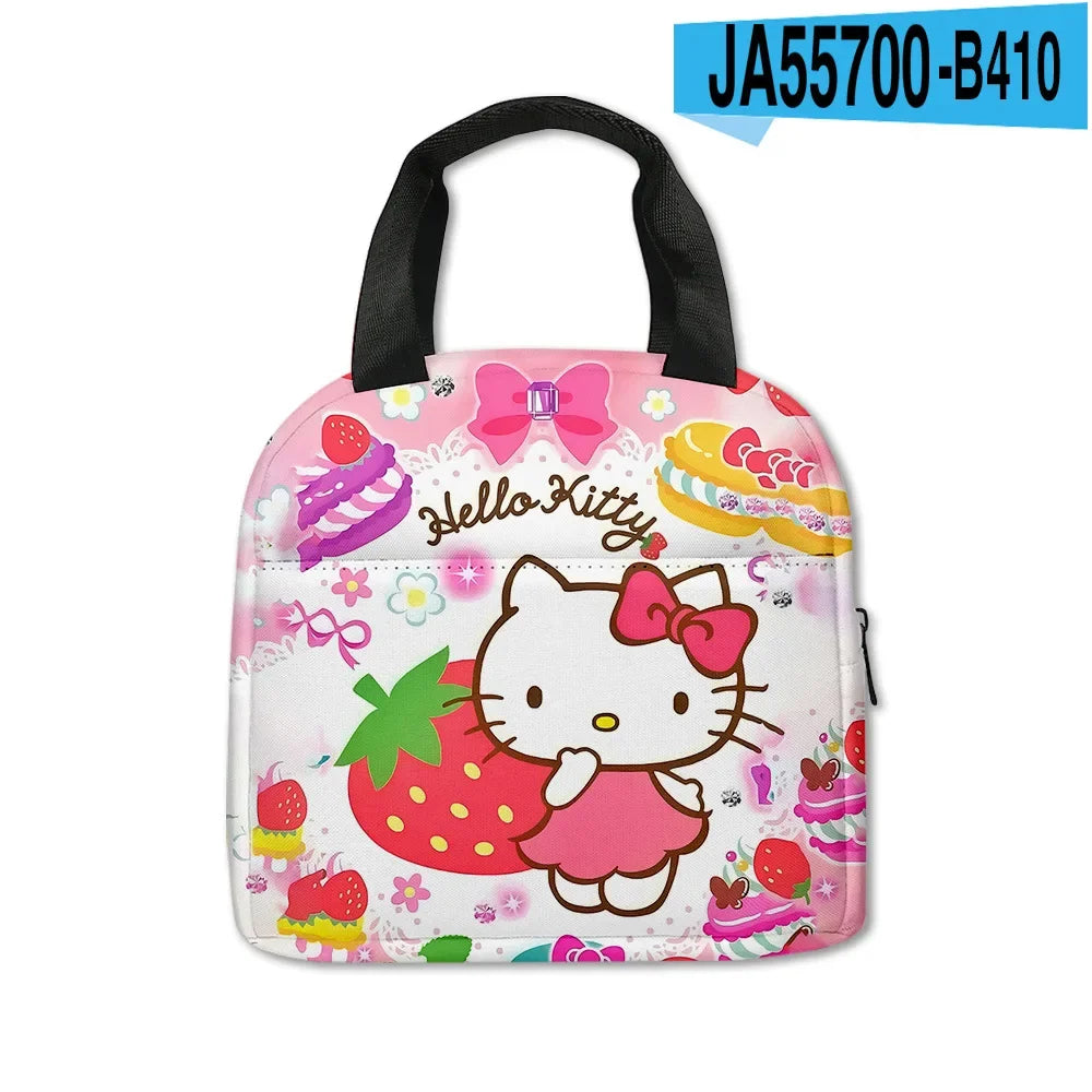 HelloKitty Kuromi Backpack Cute Elementary School Student Junior High School Cartoon School Bag Mochila Cartoon Backpack