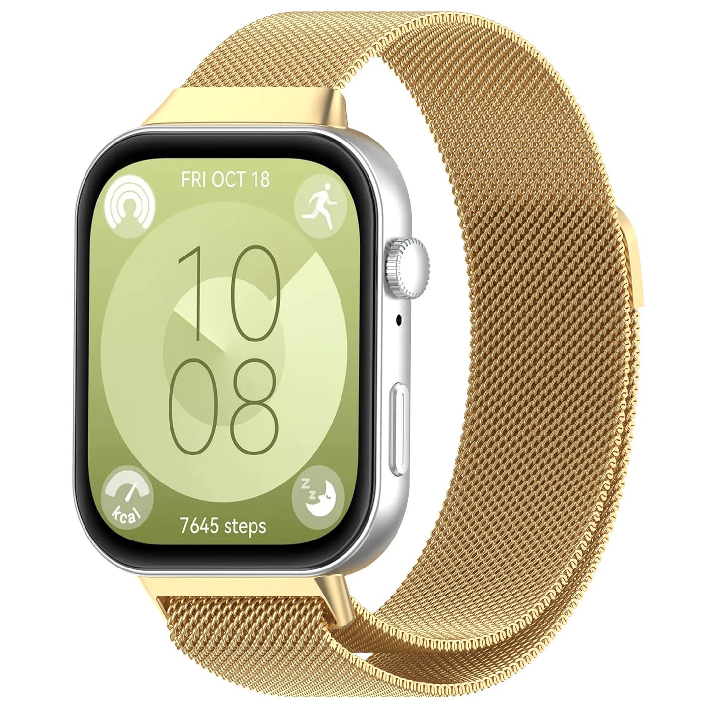 Milanese Loop Strap For Huawei Watch Fit 3 4 4Pro Magnetic Statinless Steel Band Metal Bracelet For Huawei Fit4 4Pro Fit3 Correa