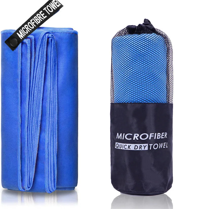 Quick-Drying Sports Towel 40x80/80x160CM Blue Grey Green Orange Swimming Gym Fitness Camping Running Beach Washcloth Towels