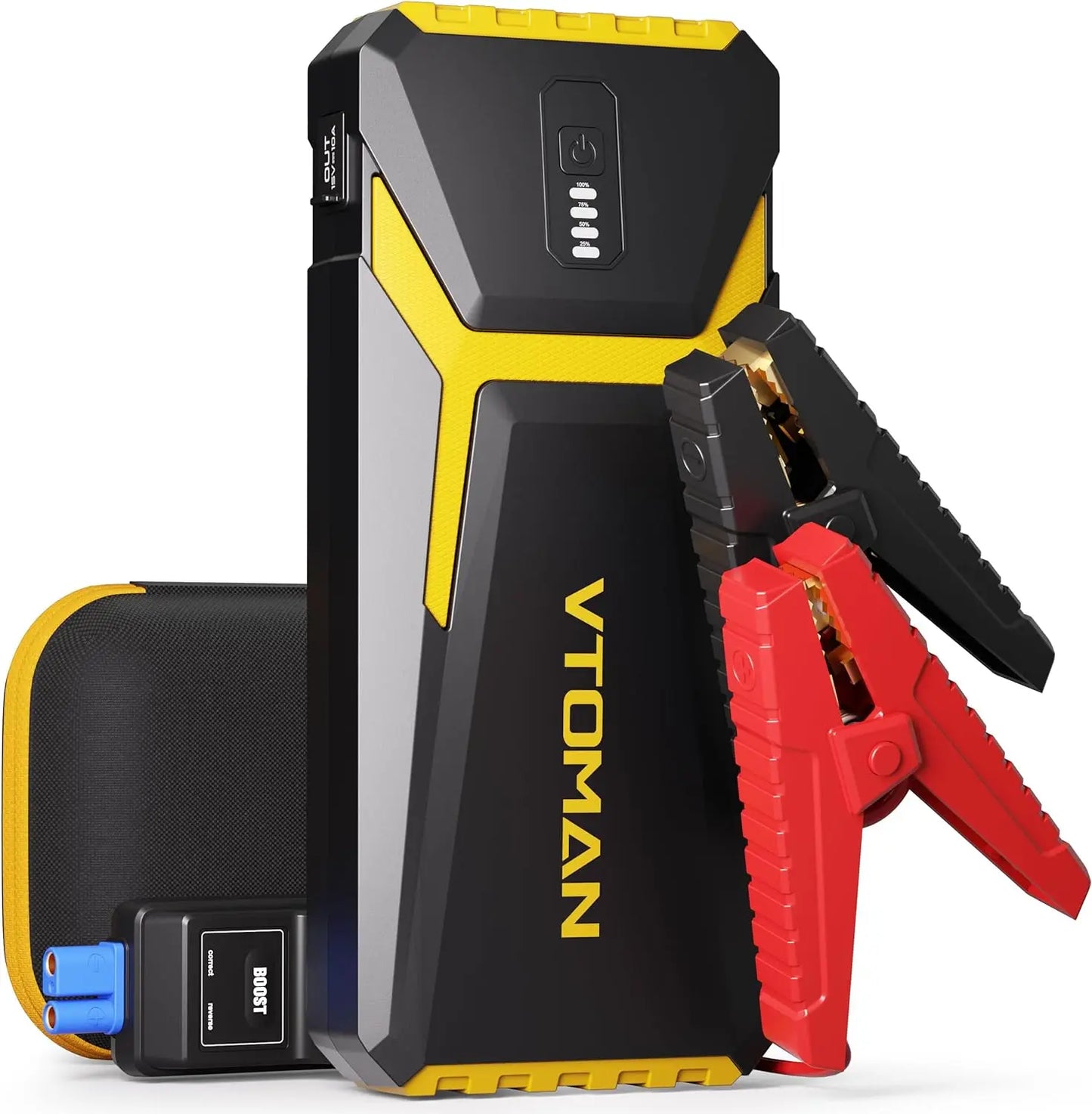 VTOMAN Power Bank 20000mAh Jump Starter Portable Charger Car Booster 4500A Auto Starting Device Emergency Car Battery Starter