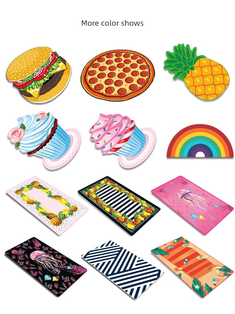 Pridonna Donut Travel Ultralight Beach Towel