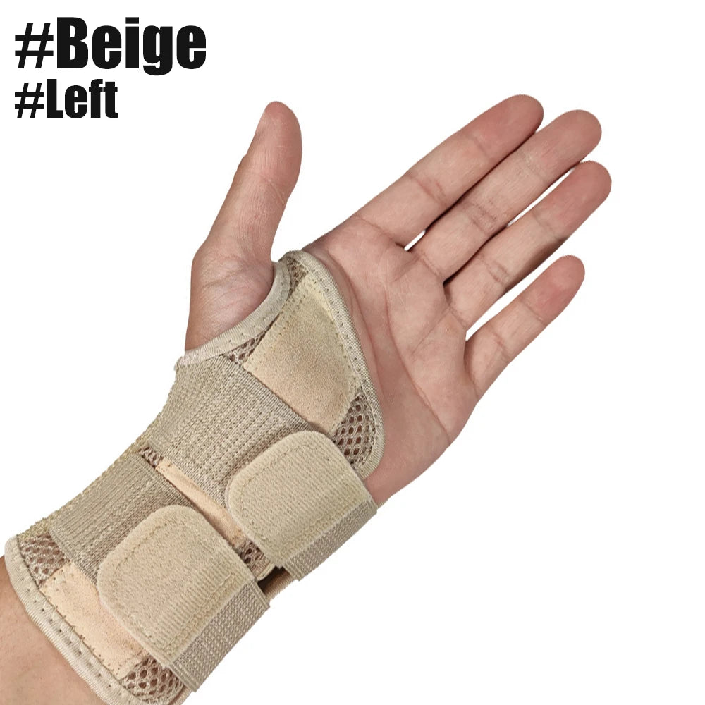 1 PCS Professional Wrist Support Splint Arthritis Band Belt Carpal Tunnel Wrist Brace Sprain Prevention Sports Wrist Protector
