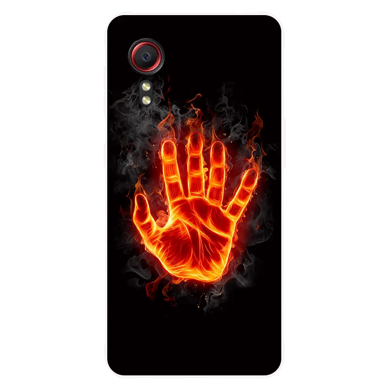 for Samsung Galaxy Xcover 5 Case Football Soft Silicone Back Cases for Samsung Xcover 5 G525F 5.3" Phone Cover Xcover5 Fundas