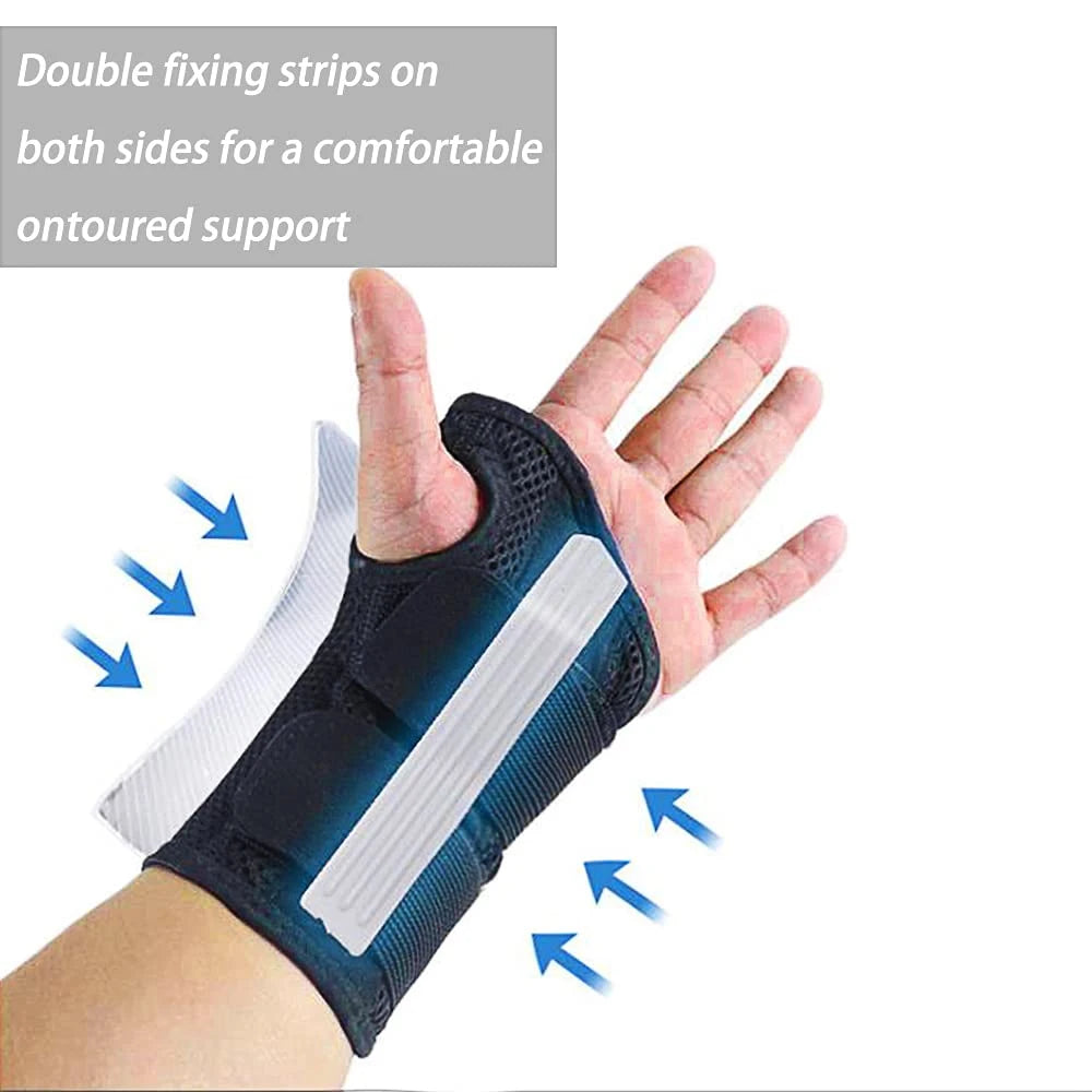 1 PCS Professional Wrist Support Splint Arthritis Band Belt Carpal Tunnel Wrist Brace Sprain Prevention Sports Wrist Protector