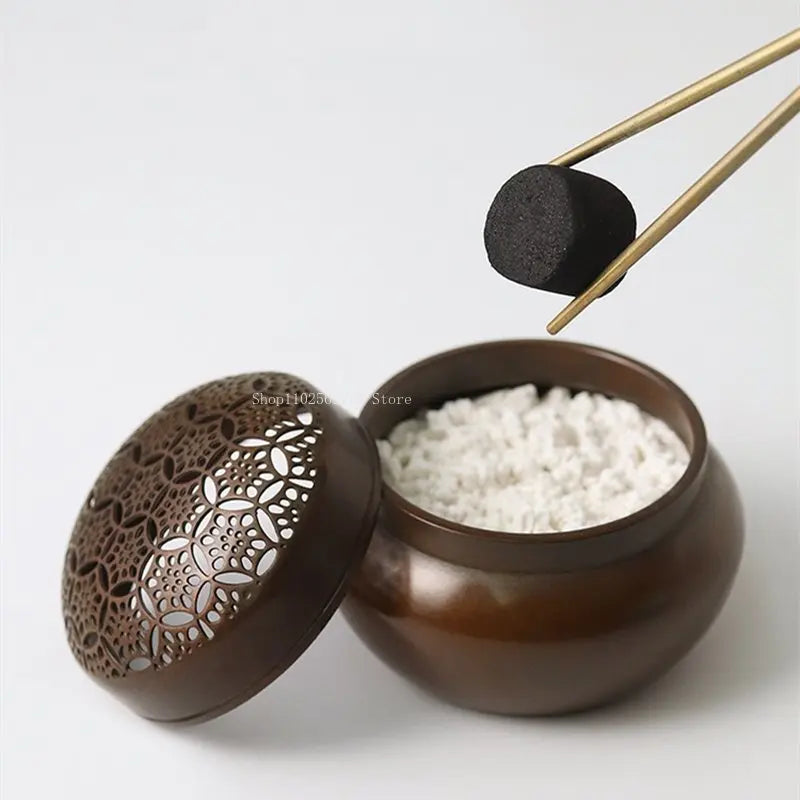 25pcs Boxed Incense Incense Carbon Group DIY Household Indoor Fire Proof Air Hand Smoker Hand Warmer Buried Carbon Supplies