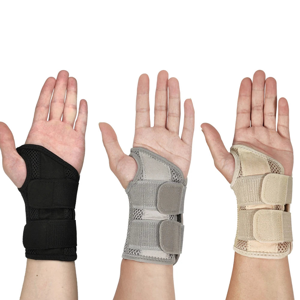 1 PCS Professional Wrist Support Splint Arthritis Band Belt Carpal Tunnel Wrist Brace Sprain Prevention Sports Wrist Protector