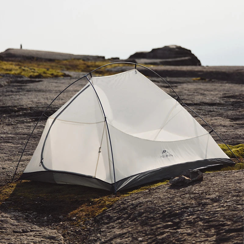Naturehike Camping Tent Ultralight Portable Cloud Up Pro 2 Person Shelter Tent Folding Backpack Waterproof Travel Beach Tent