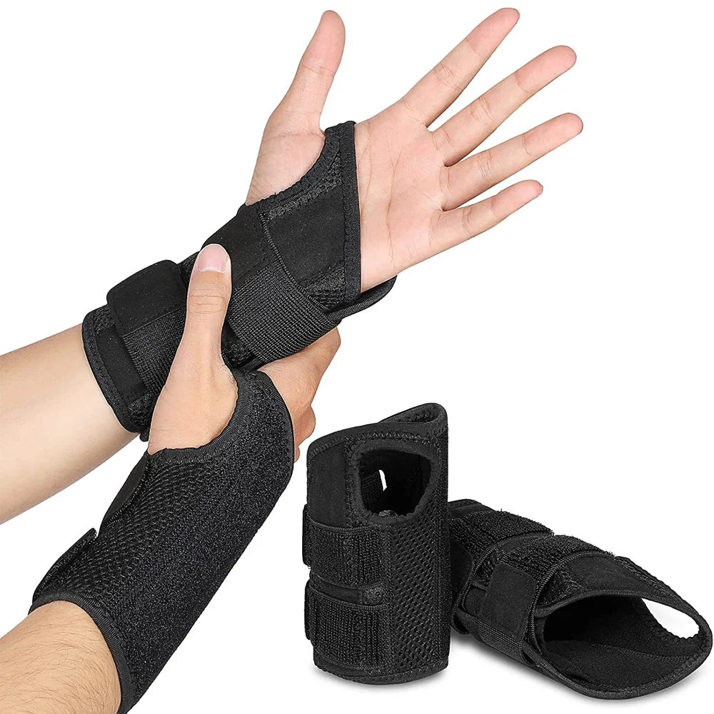 1 PCS Professional Wrist Support Splint Arthritis Band Belt Carpal Tunnel Wrist Brace Sprain Prevention Sports Wrist Protector