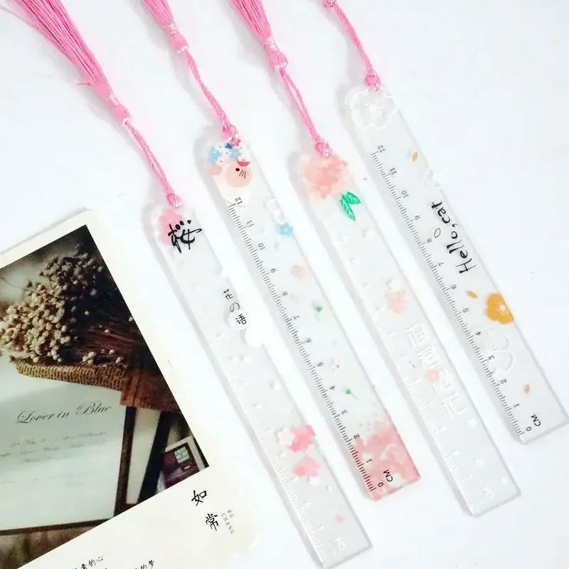 1pc Flower Bookmark Transparent Daisy Epoxy Resin Book Marker Floral Page Marker For Best Friends Back To School Back To School