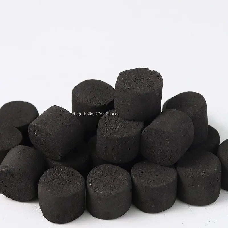25pcs Boxed Incense Incense Carbon Group DIY Household Indoor Fire Proof Air Hand Smoker Hand Warmer Buried Carbon Supplies