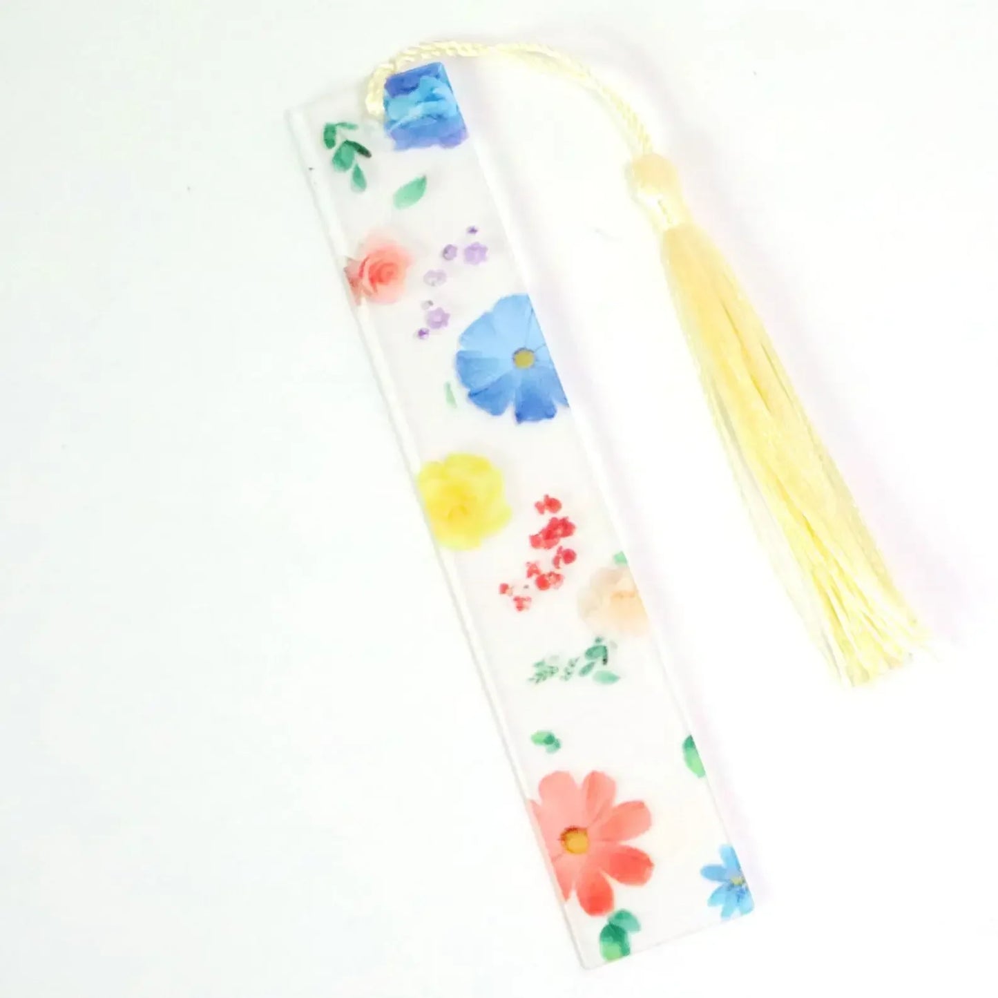 1pc Flower Bookmark Transparent Daisy Epoxy Resin Book Marker Floral Page Marker For Best Friends Back To School Back To School