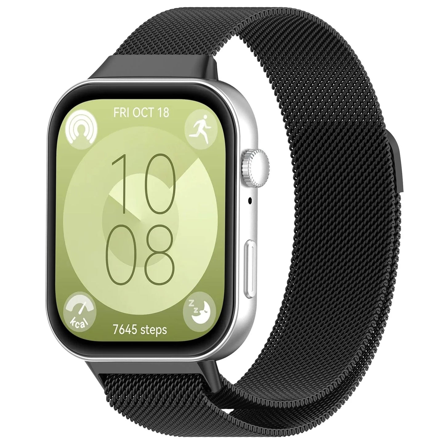 Milanese Loop Strap For Huawei Watch Fit 3 4 4Pro Magnetic Statinless Steel Band Metal Bracelet For Huawei Fit4 4Pro Fit3 Correa