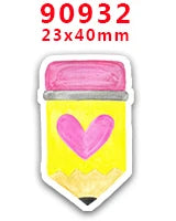 30pcs/Lot Back To School Printed Planar Resin for Hair Bows PR90363