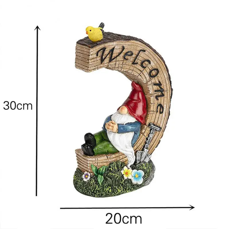 Window Sticker Garden Gnomes Sticker Christmas Glass Sticker Decoration Crafts Faceless Old Man Wall Sticker Christmas Stickers