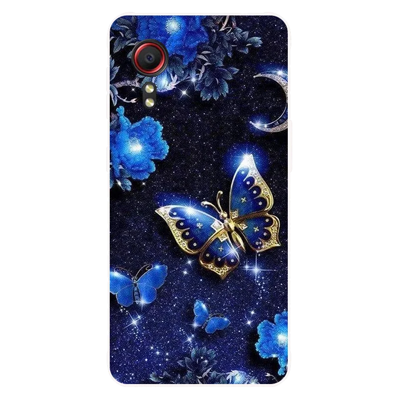 for Samsung Galaxy Xcover 5 Case Football Soft Silicone Back Cases for Samsung Xcover 5 G525F 5.3" Phone Cover Xcover5 Fundas