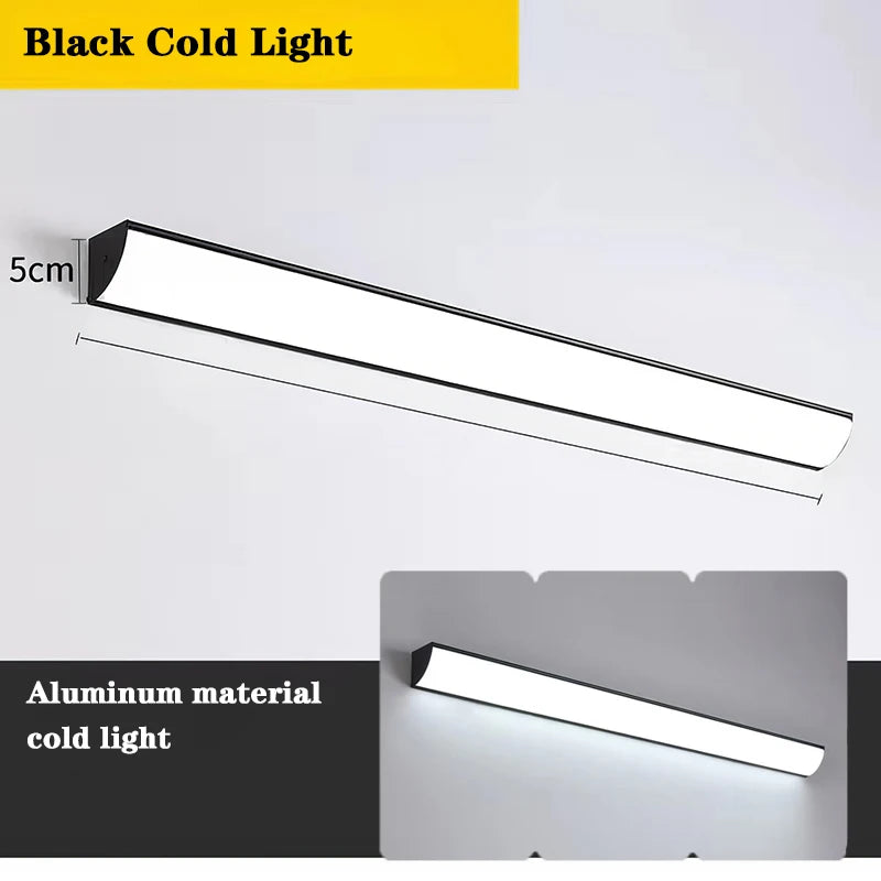 2/1 PCS Led Waterproof Wall Lamp IP65 Outdoor Long Strip Light APP/Remote Control Garden Decoration External Wall Lamps 85V-265V