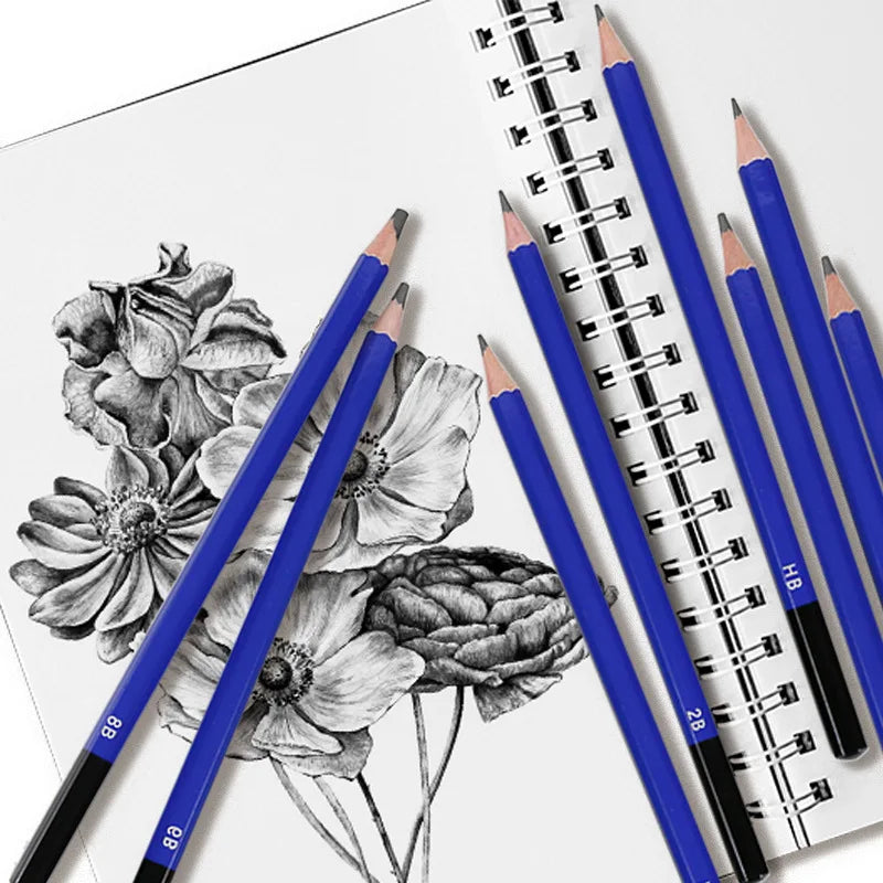 33pcs drawing supplies,drawing supplies for artists,drawing supplies for kids , sketching sets, studio learning, stocking prod