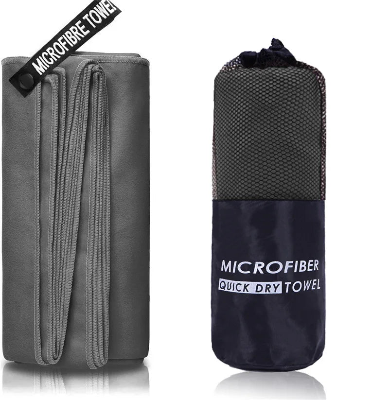 Quick-Drying Sports Towel 40x80/80x160CM Blue Grey Green Orange Swimming Gym Fitness Camping Running Beach Washcloth Towels