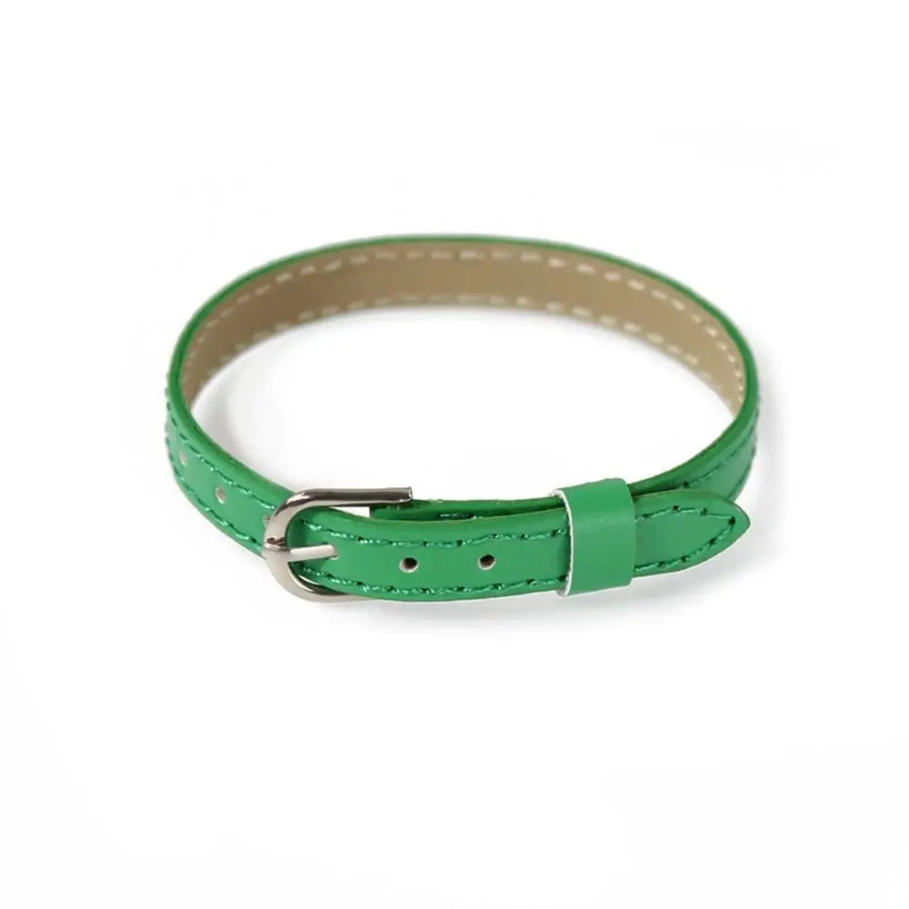 5Pcs Doll Waist Belts PU Leather Super Mini Waistband Candy Color DIY Handmade Belt For 1/3 1/6 Bjd Doll Clothes Accessories