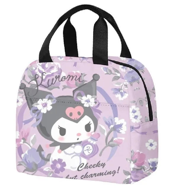 HelloKitty Kuromi Backpack Cute Elementary School Student Junior High School Cartoon School Bag Mochila Cartoon Backpack