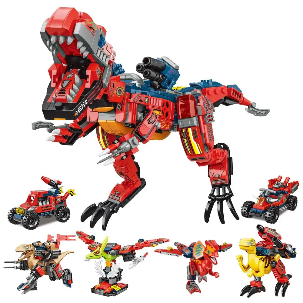 Building Blocks Toys Set 725 Pcs for Age 8 9 10 11 12 13 14 Years, Dinosaur Park World,Birthday Gifts for Boys and Girls……