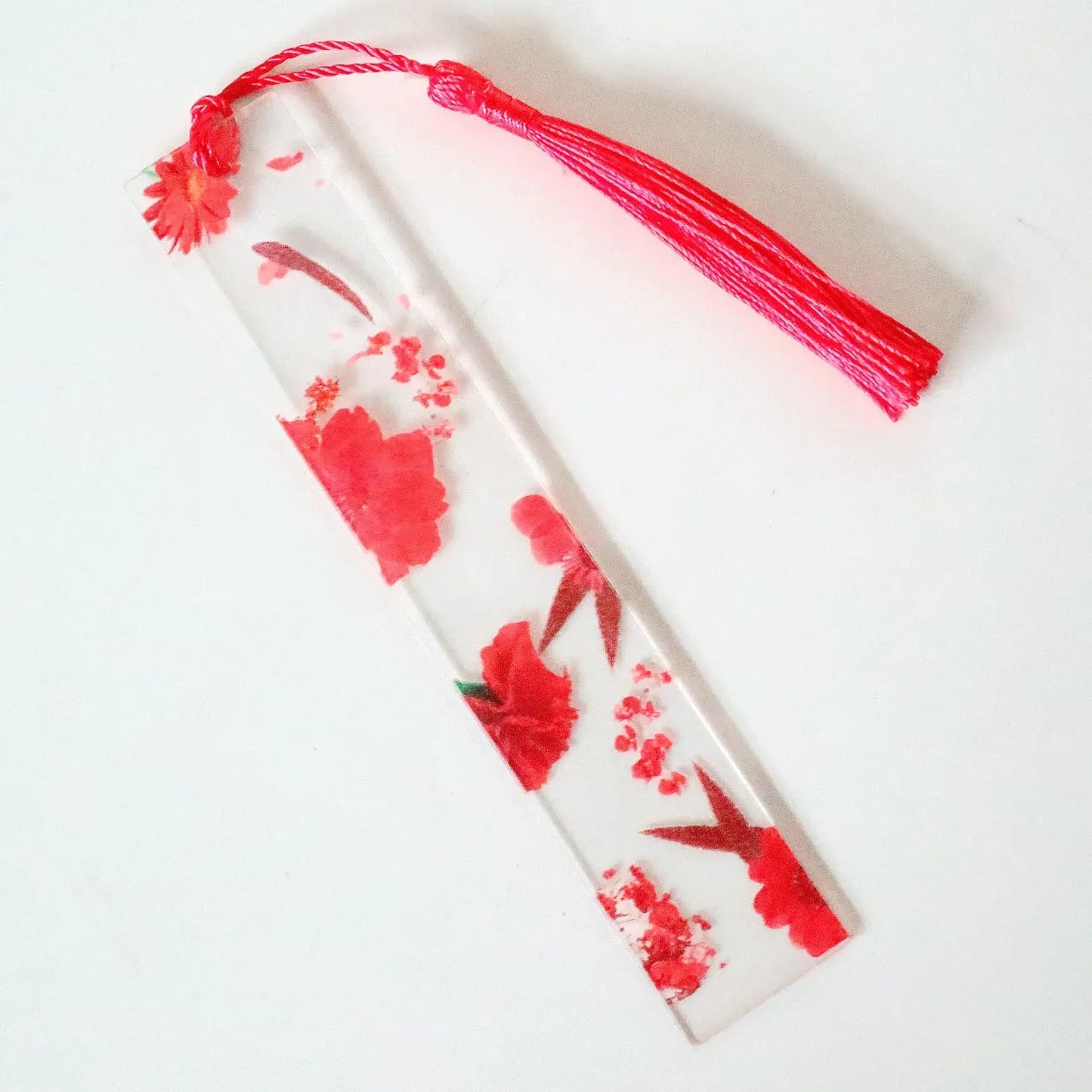 1pc Flower Bookmark Transparent Daisy Epoxy Resin Book Marker Floral Page Marker For Best Friends Back To School Back To School