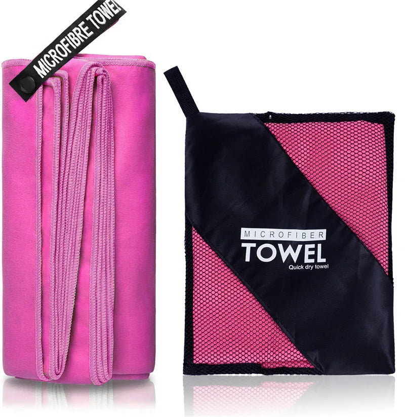 Quick-Drying Sports Towel 40x80/80x160CM Blue Grey Green Orange Swimming Gym Fitness Camping Running Beach Washcloth Towels
