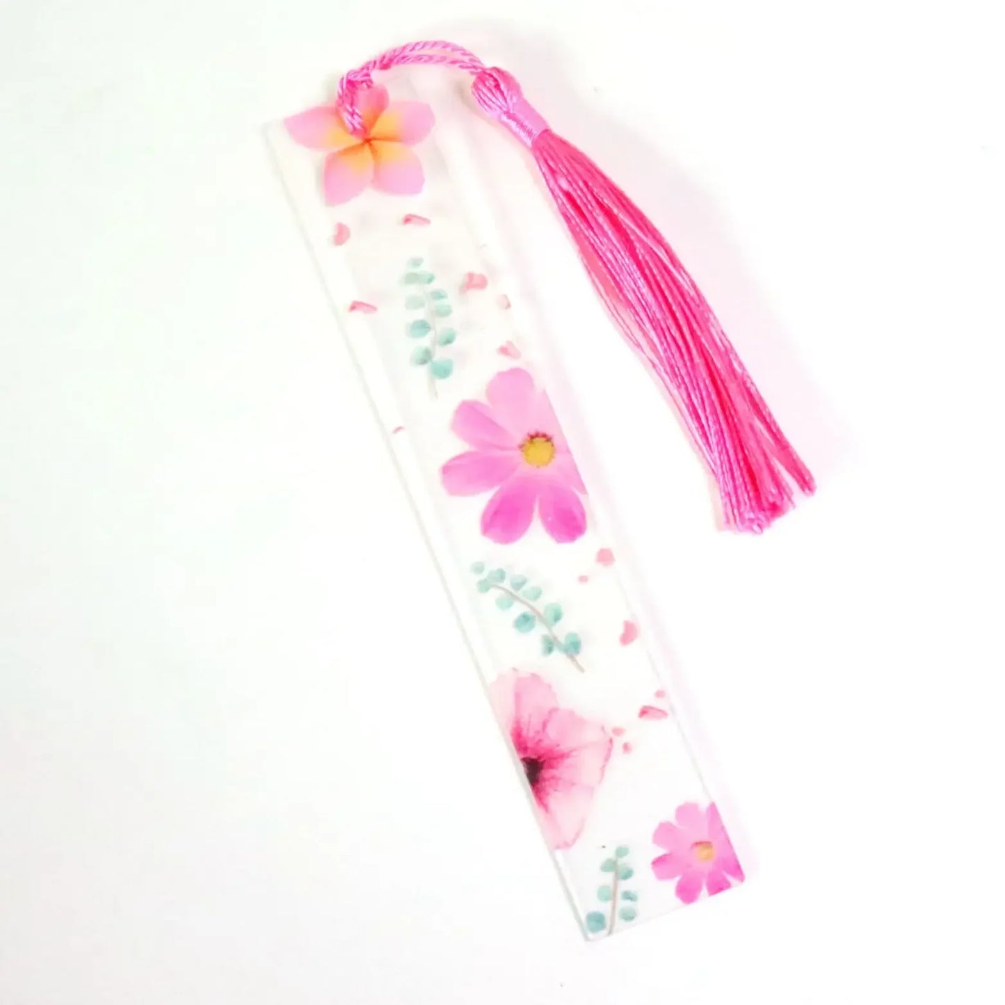 1pc Flower Bookmark Transparent Daisy Epoxy Resin Book Marker Floral Page Marker For Best Friends Back To School Back To School