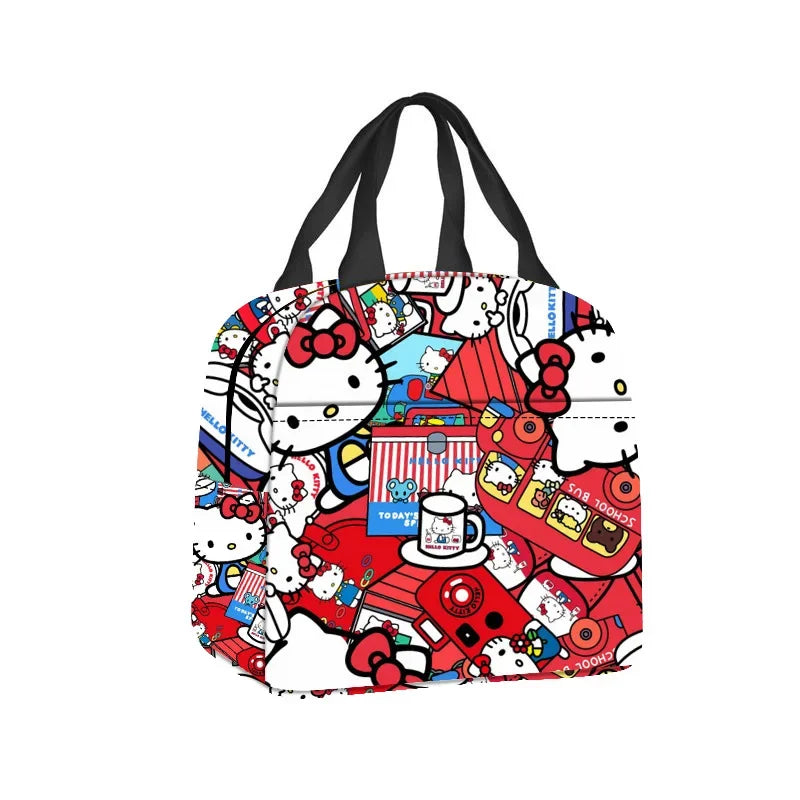 HelloKitty Kuromi Backpack Cute Elementary School Student Junior High School Cartoon School Bag Mochila Cartoon Backpack