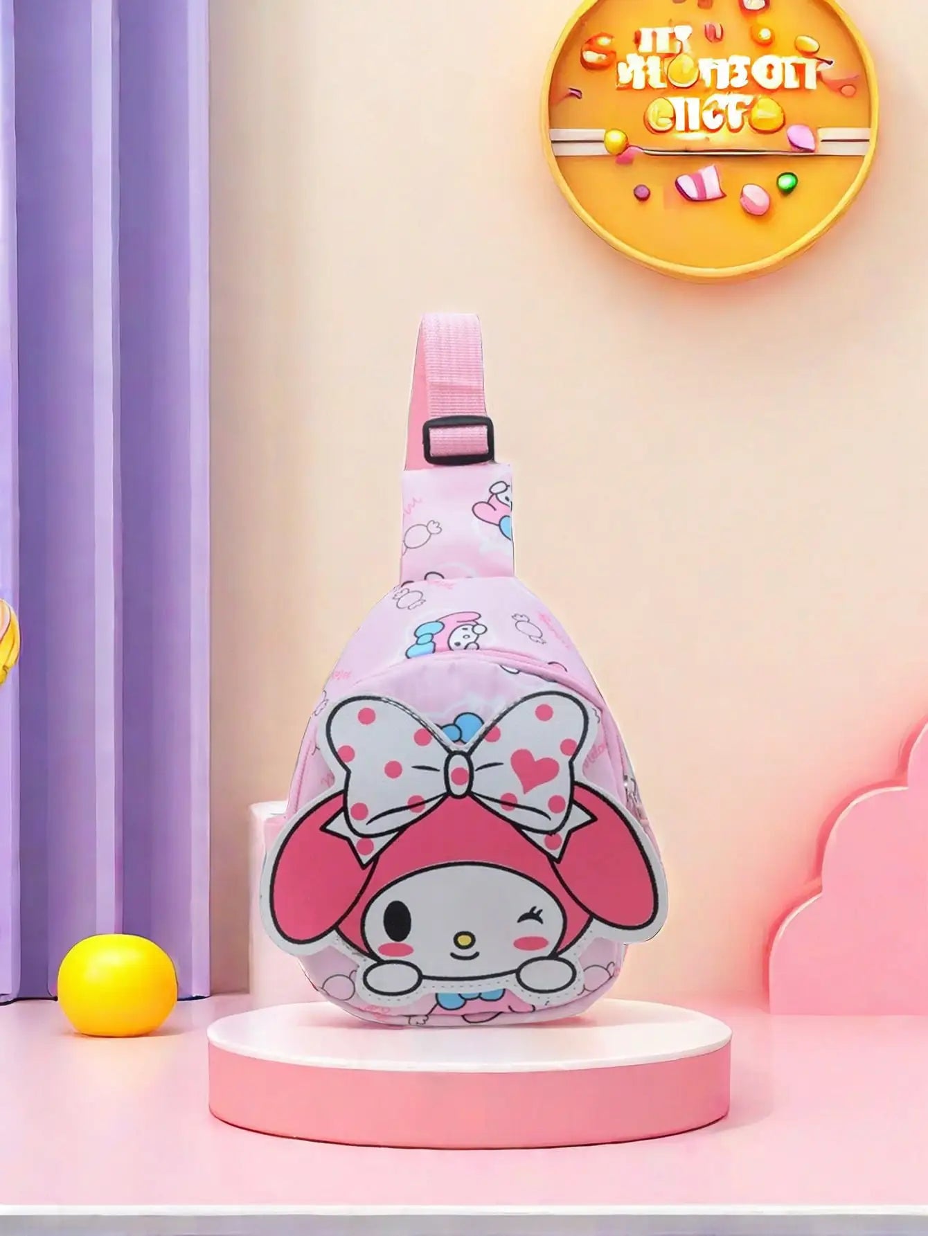 Hot Kuromi Female Japanese Cute Elementary School Student Junior High School Cartoon School Bag Mochila Cartoon Backpack